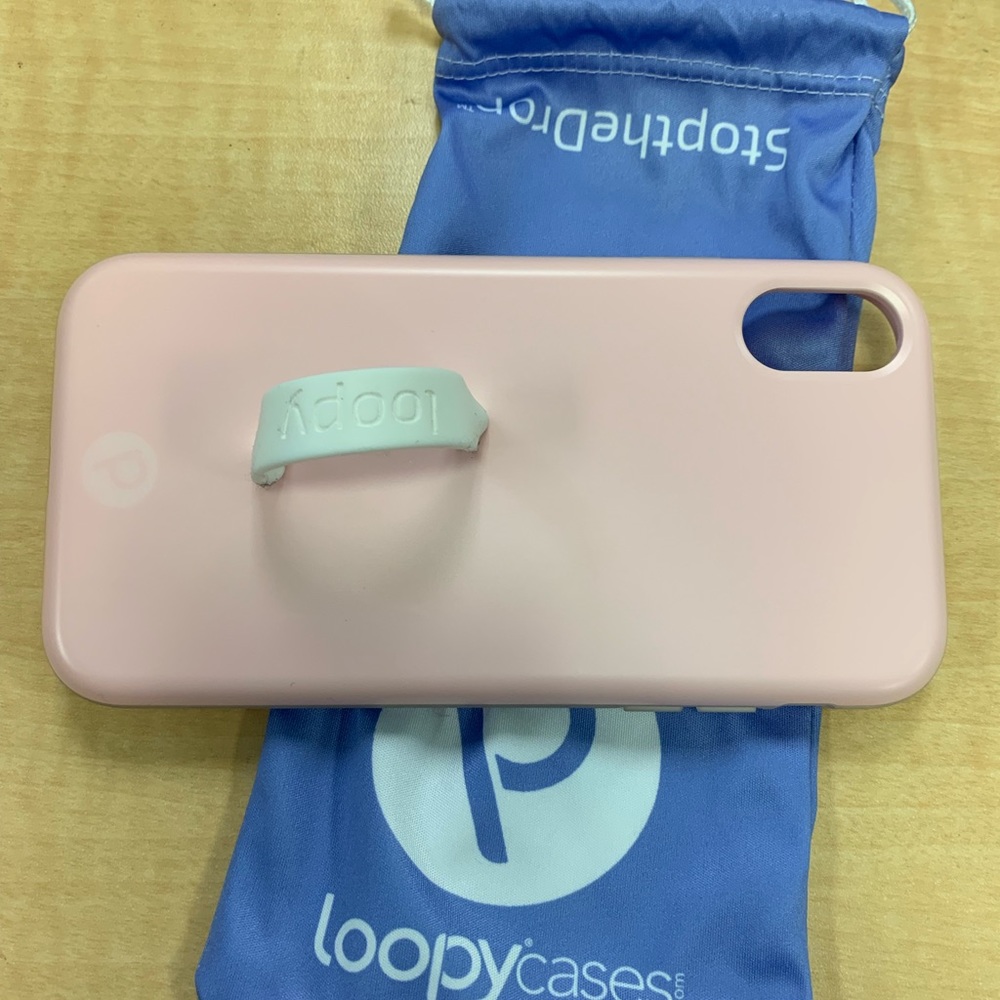 Loopy Blush case for iPhone XR
